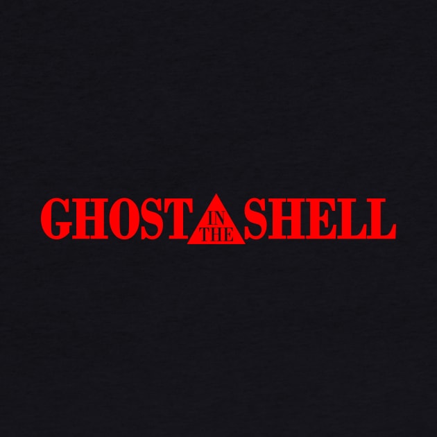 Glitch In The Shell - Red Logo by prometheus31